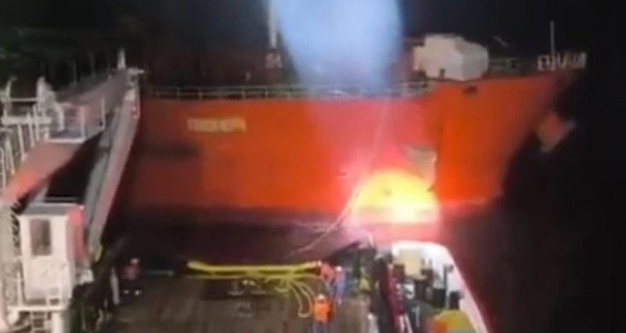 Marmara Denizi’nde Pioner 1 tankerinde makine arızası yaşandı