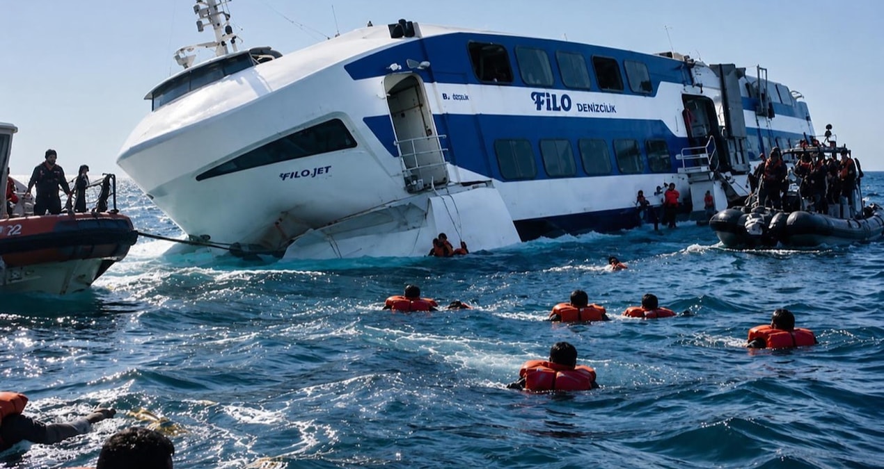 Girne açıklarında batan yolcu gemisi faciasında ağır ihmaller belgelendi