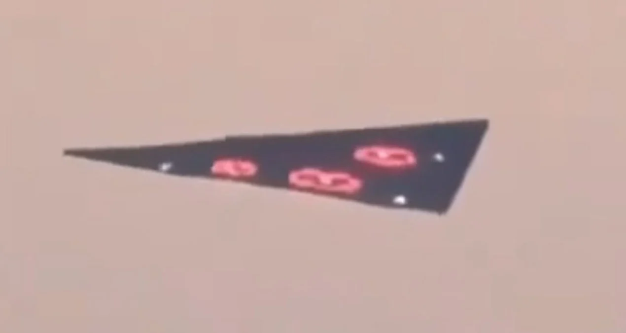 Arjantin’de görülen üçgen ışıklı cisim UFO tartışmalarını alevlendirdi