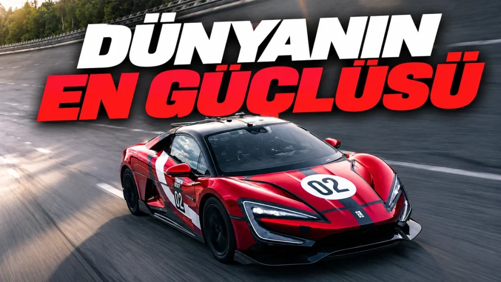 Dünyanın En Güçlü 10 Arabası (3.000 Beygiri Aşan Bile Var)