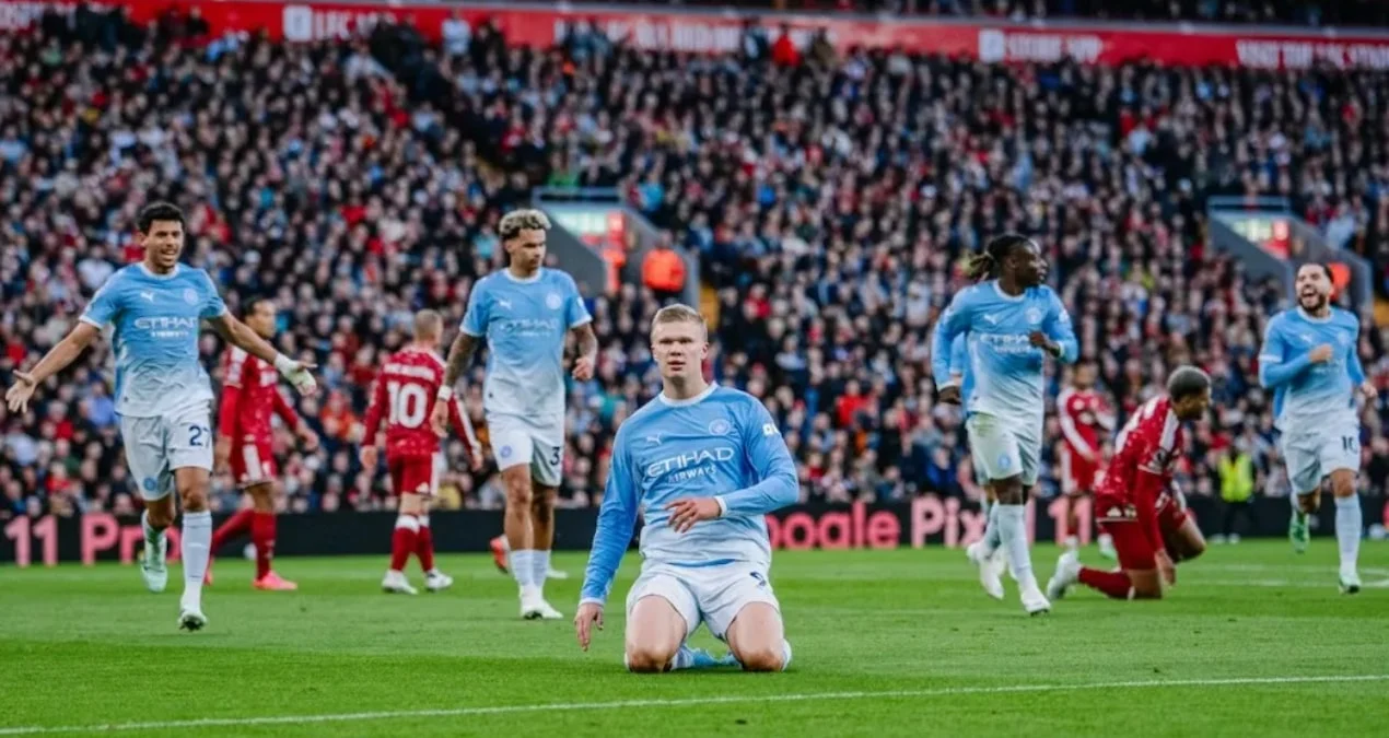 Küme düşürülmesi tartışılan Manchester City Liverpool'dan üç golle intikam aldı - Sözcü Gazetesi