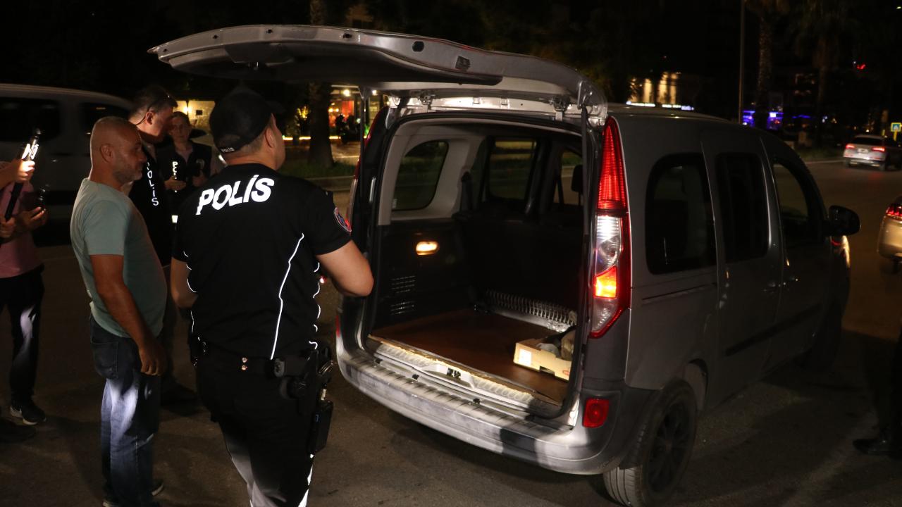 Adana’da polis ekipleri helikopter ve dronla denetim yaptı