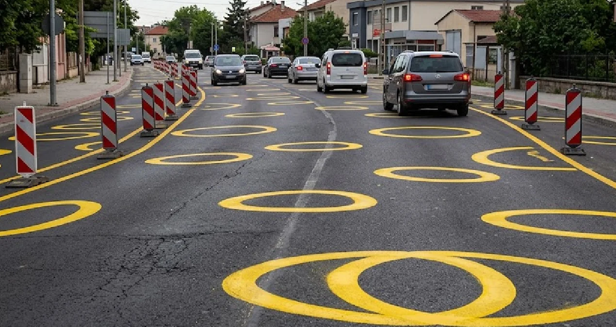 Almanya ve Avusturya'da Sarı Daireler Trafik Güvenliğini Artırmayı Hedefliyor - www.gundemedair.com