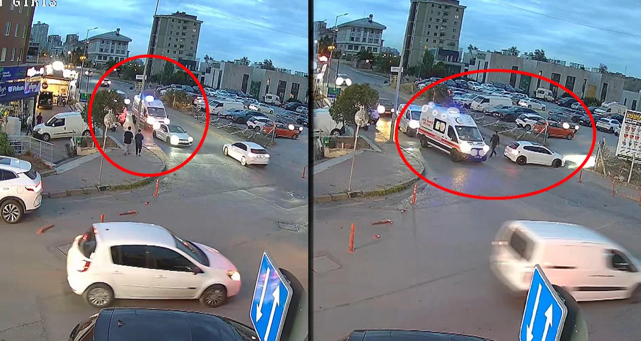 Başakşehir Süleyman Çelebi Caddesi’nde ambulansa yol verilmediğine dair görüntüler üzerinden yapılan trafik denetimi