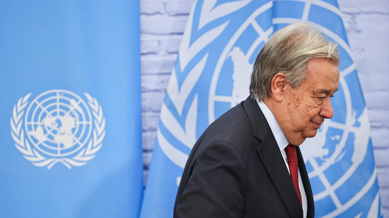 Guterres, iki devletli çözüm için uluslararası hukuka vurgu yaptı