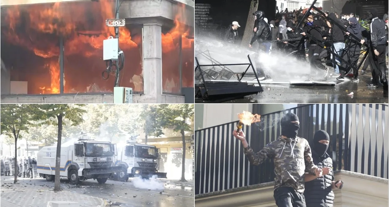 Arnavutluk'ta Öğrenci Protestoları Şiddetlendi: Eğitim Bakanlığı Binasına Saldırı - www.gundemedair.com
