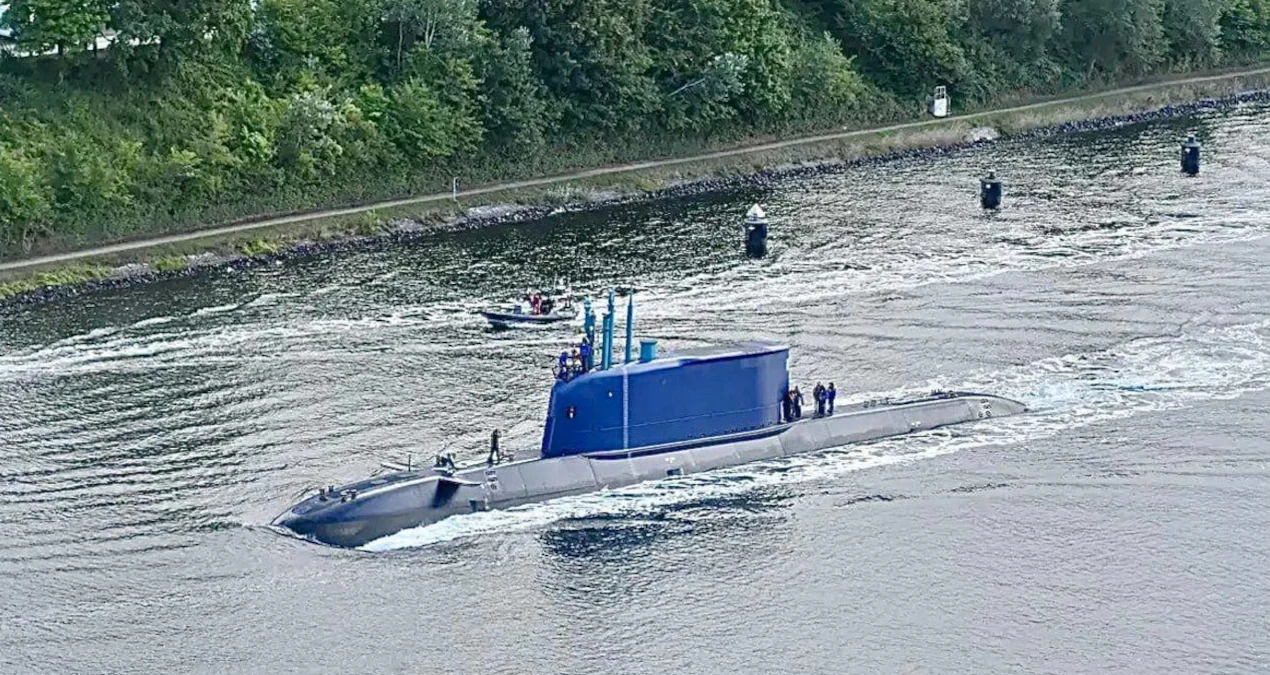 İsrail Donanması, INS Drakon Denizaltısını Teslim Alarak Filosunu Güçlendirdi