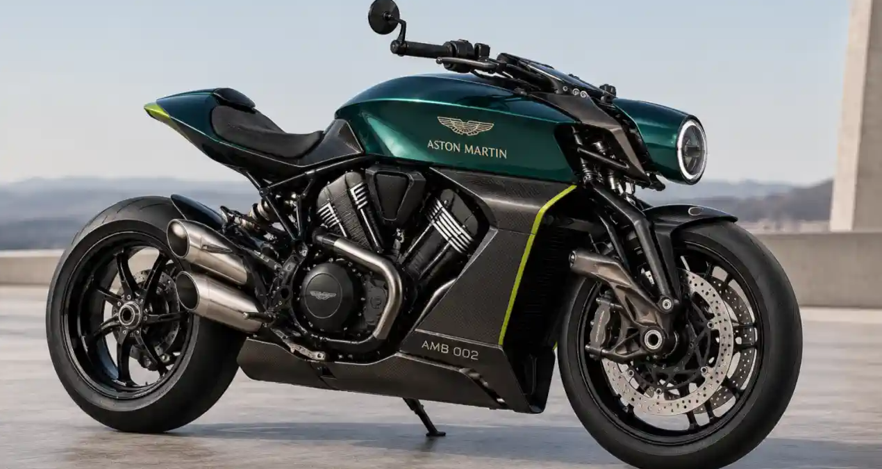 Aston Martin ve Brough Superior, AMB 002 Roadster’ı tanıttı