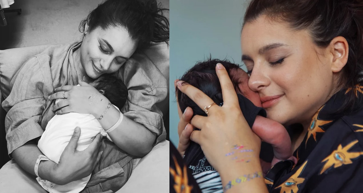 Atiye dördüncü kez anne oldu, kızına İmany adını verdi