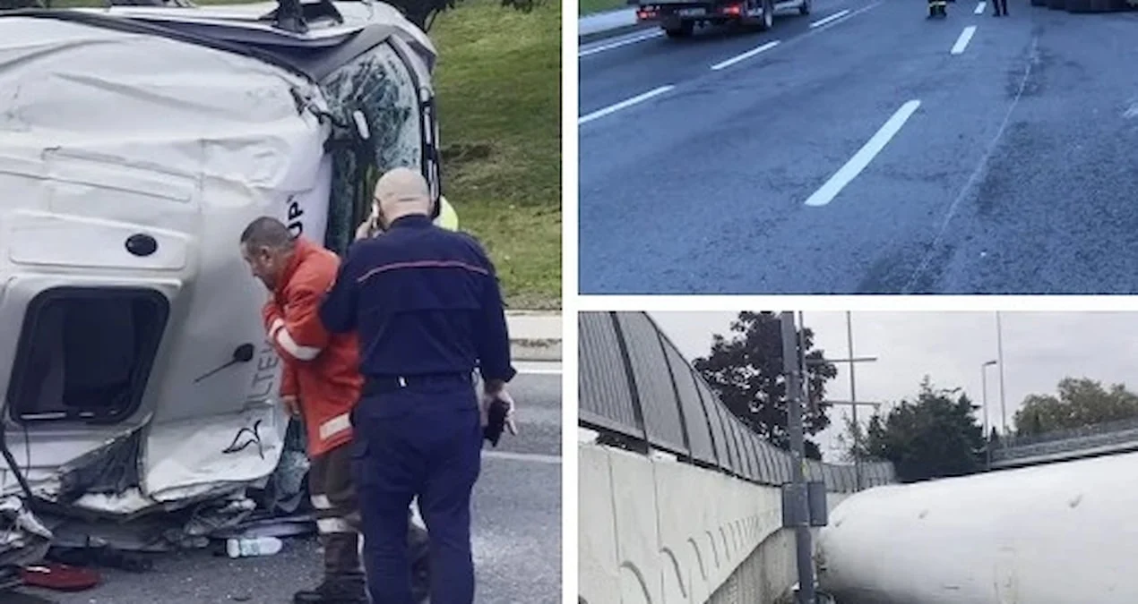 Bakırköy'de LNG Yüklü Tanker Devrildi: Yol Kapatıldı - www.gundemedair.com