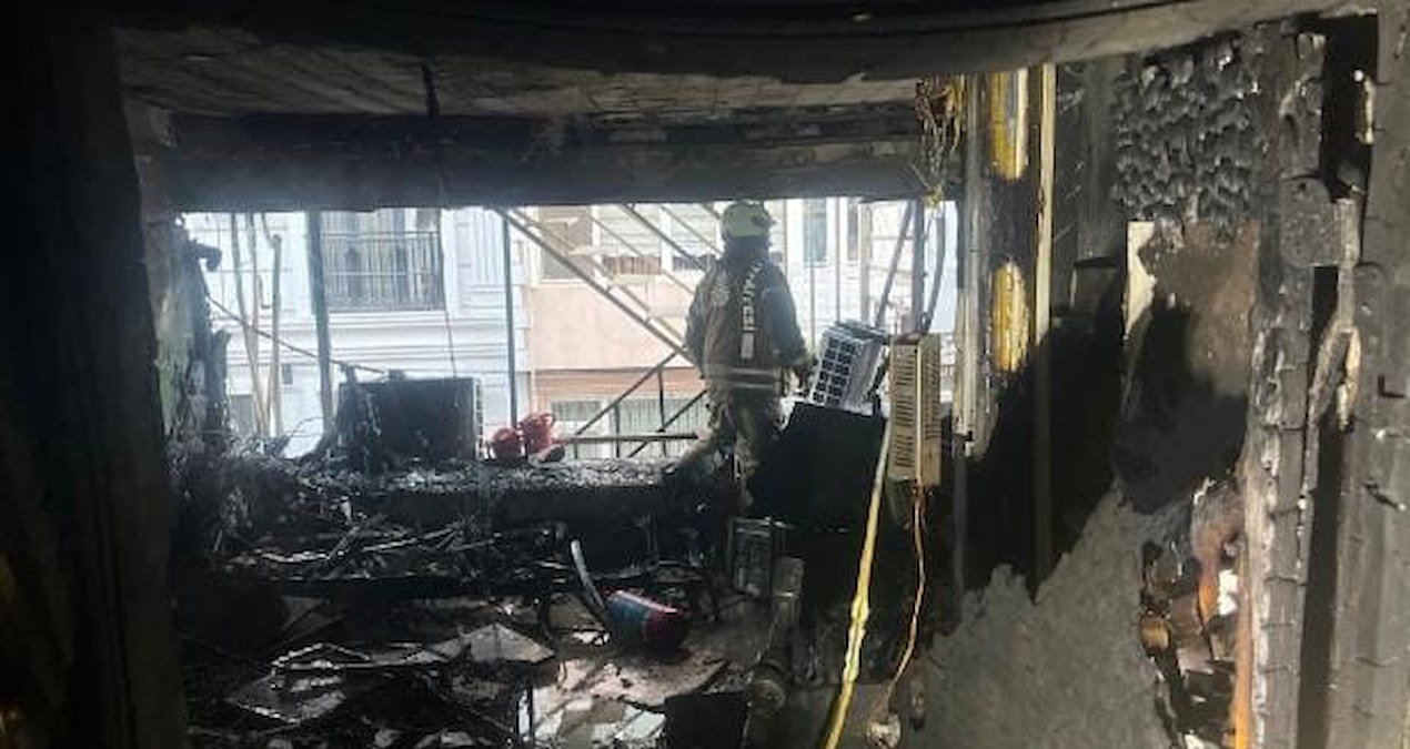 Bakırköy’deki otelde çıkan yangında 12 kişi yaralandı, 7 kişi kurtarıldı