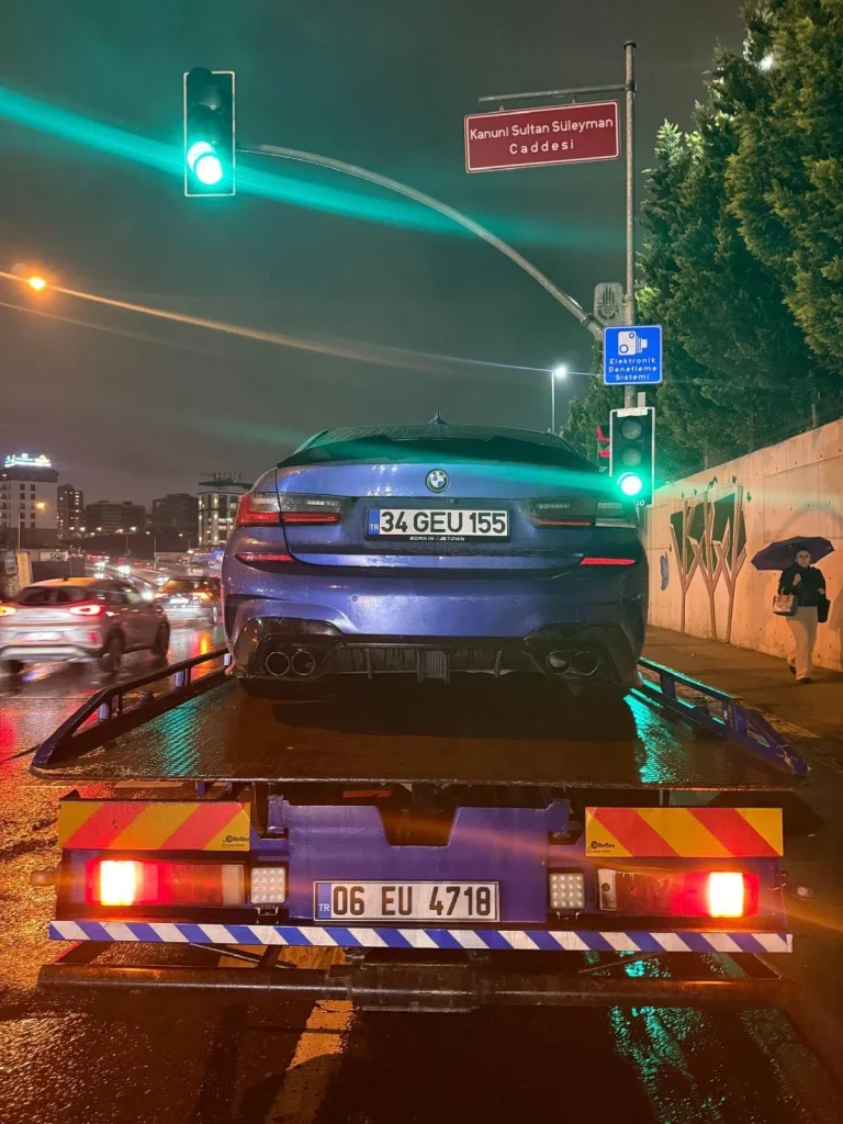 Başakşehir'de Drift Yapan Sürücüye 140 Bin TL Ceza - www.gundemedair.com