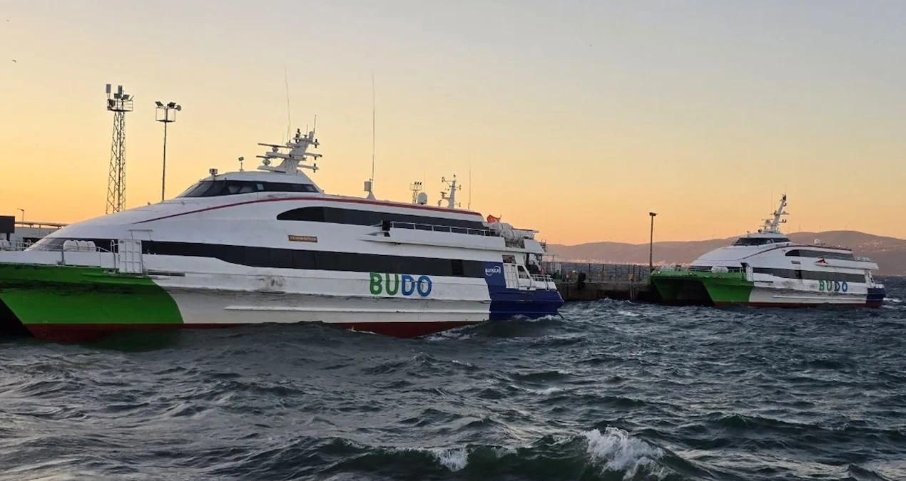 Marmara Denizi’nde olumsuz hava koşulları nedeniyle BUDO seferleri iptal edildi