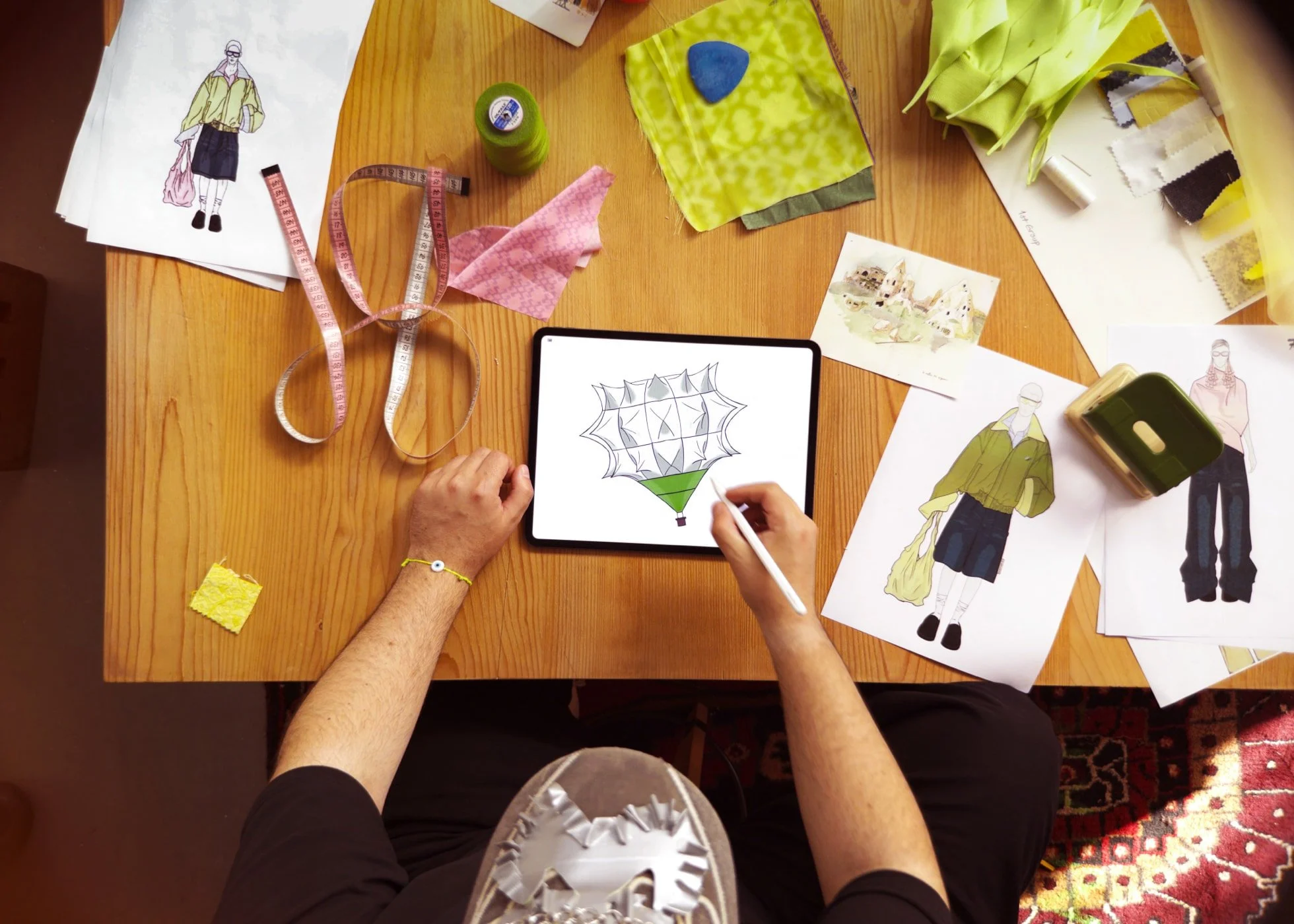 Bünyamin Aydın'ın Les Benjamins Koleksiyonu iPad Pro ile Tasarlandı - www.gundemedair.com