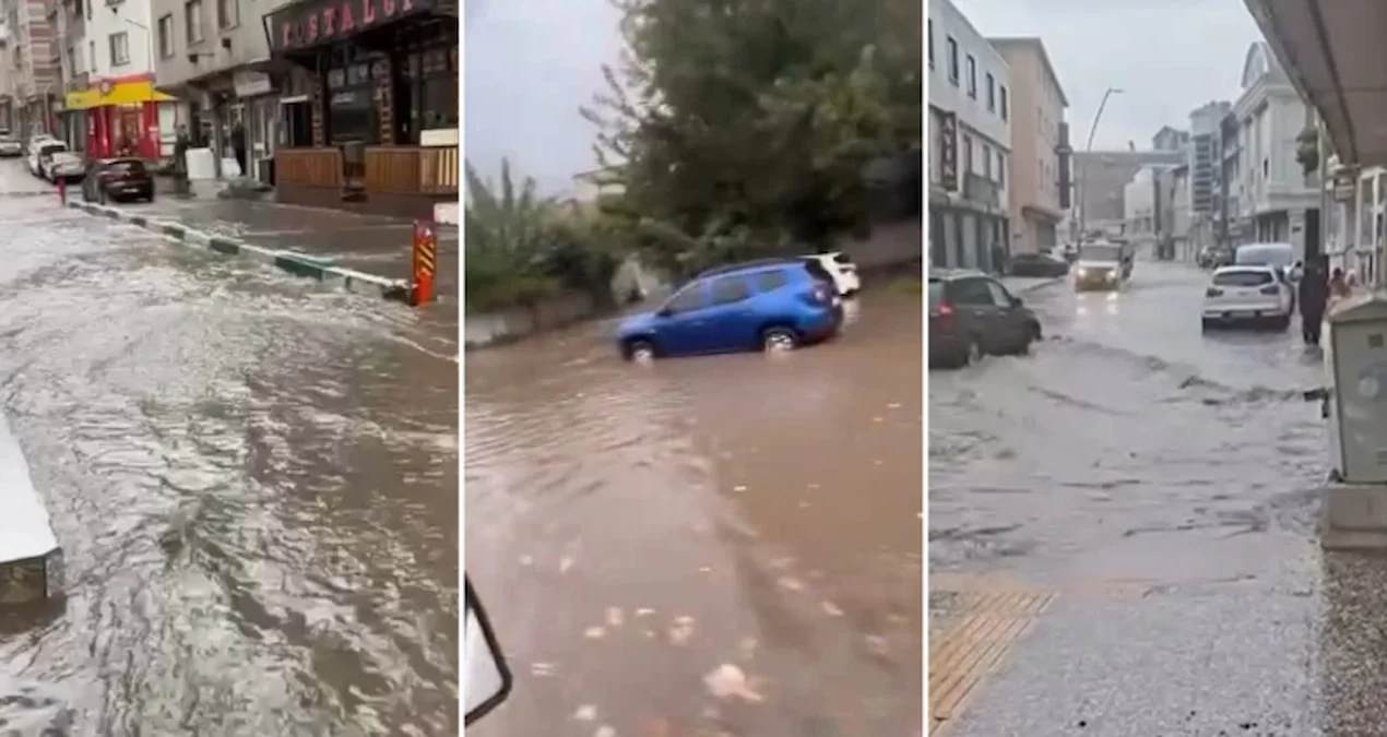 Bursa'da Sağanak Yağış Hayatı Olumsuz Etkiledi: Yollar Göle Döndü, İş Yerlerini Su Bastı - www.gundemedair.com