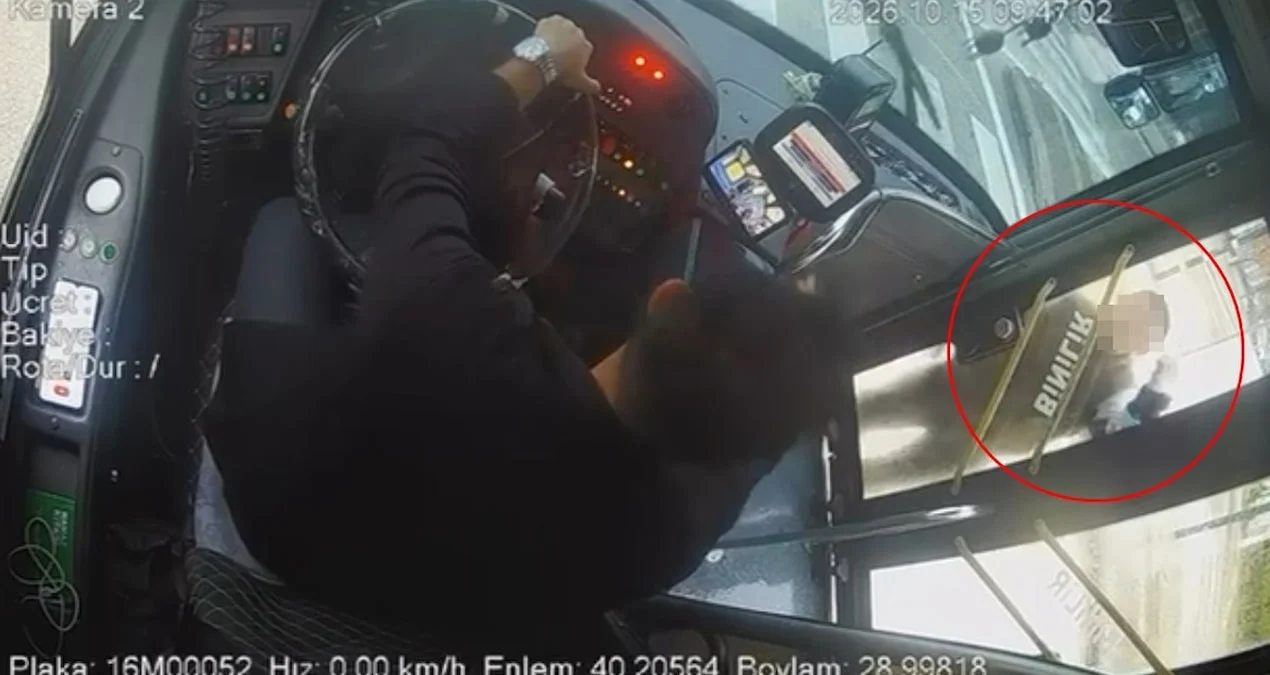 Bursa'da yolcu, otobüs şoförüyle tartışarak camı kırdı - www.gundemedair.com