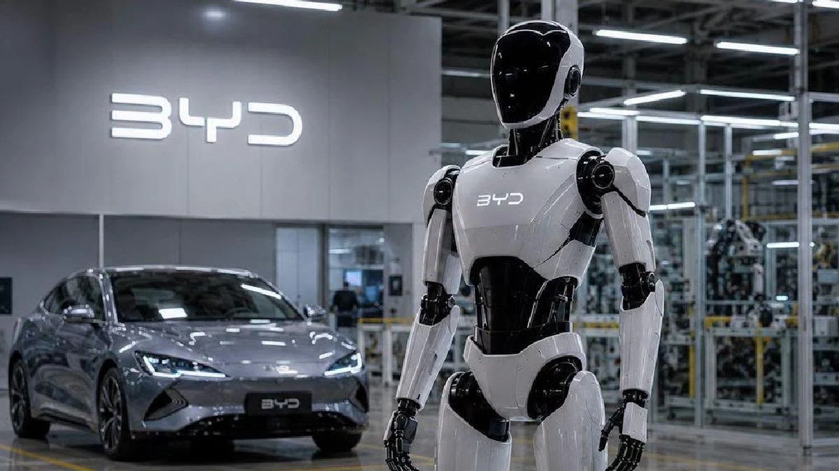 BYD’nin İnsansı Robotunun Tasarımı Patentte Ortaya Çıktı - www.gundemedair.com