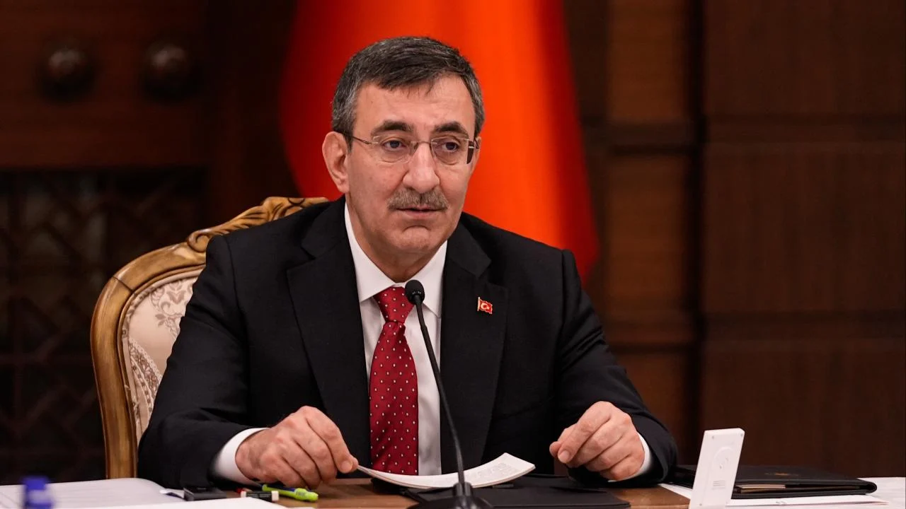 Cumhurbaşkanlığı Külliyesi’nde Türkiye Coğrafi Bilgi Sistemi Kurulu toplantısı yapıldı