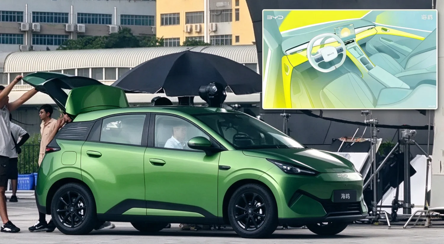 BYD, ikinci nesil Seagull’un yeniliklerini ve tasarımını tanıttı