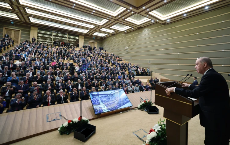 Cumhurbaşkanı Erdoğan, Muhtarlar Günü Buluşması'nda muhalefeti eleştirdi - www.gundemedair.com