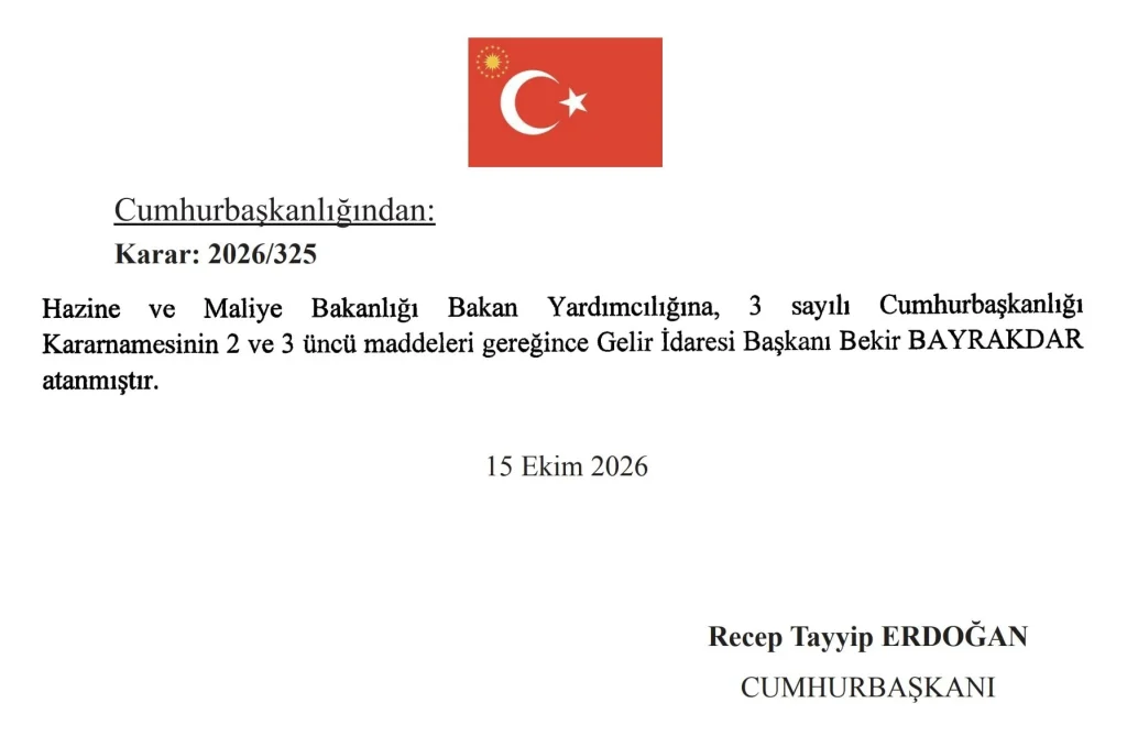 Cumhurbaşkanı'ndan ekonomi yönetimine kritik atama - www.gundemedair.com