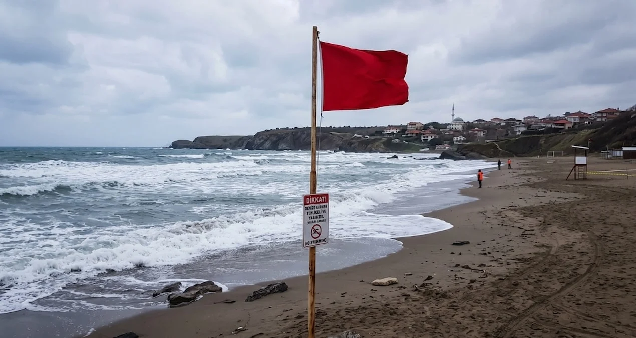 Beykoz ve Sarıyer sahillerinde can güvenliği için denize giriş yasağı uyarısı