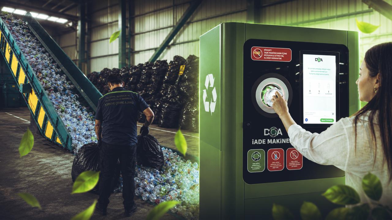 Türkiye genelinde 130 milyon içecek ambalajı geri dönüşüme kazandırıldı