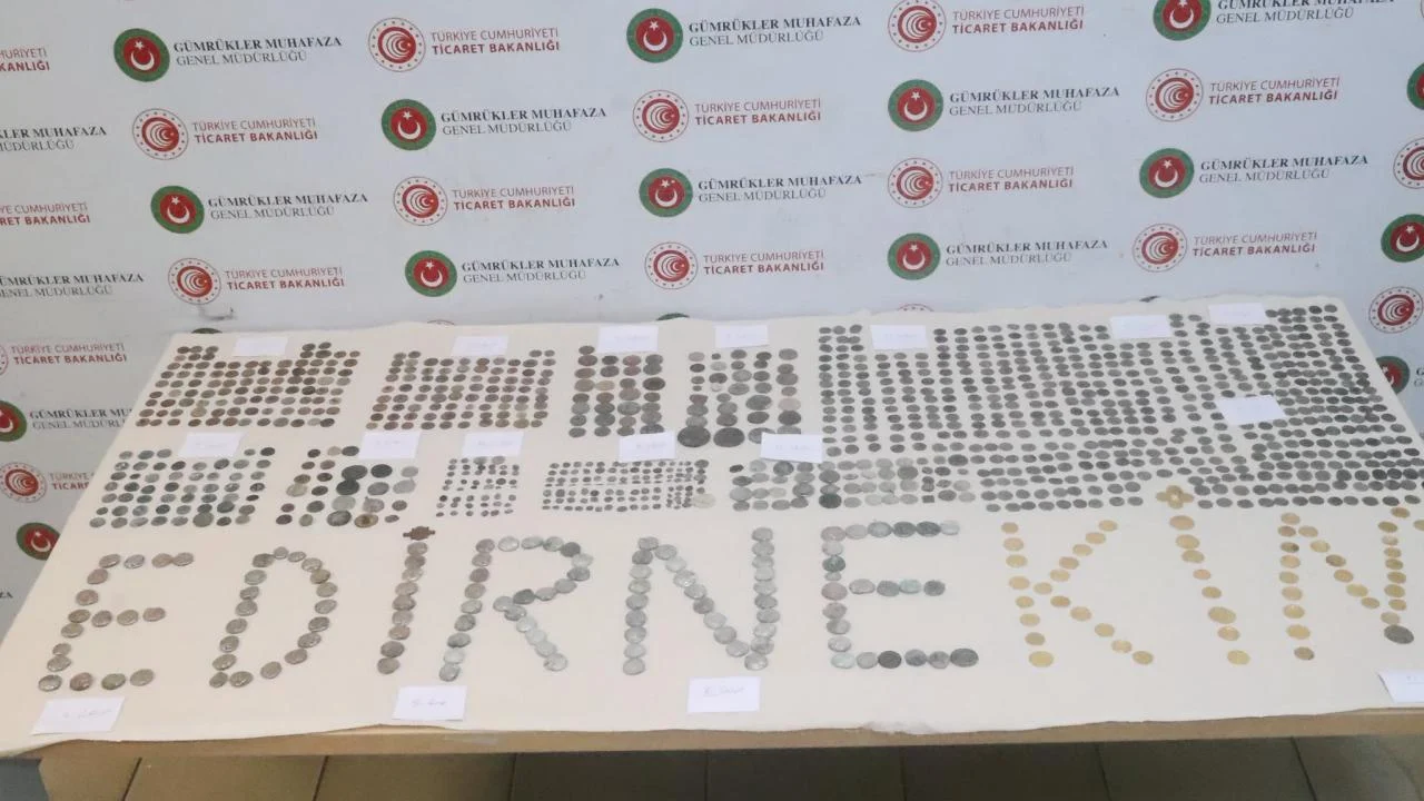 Edirne'deki sınır kapılarında 7 bin 160 parça tarihi eser ele geçirildi - www.gundemedair.com