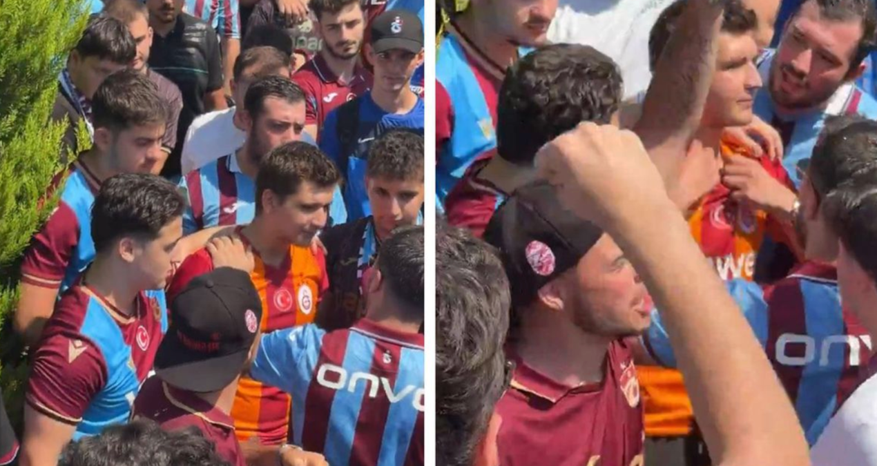 Trabzonspor taraftarları Mohamed Salah’ın karşılanması için toplanmış durumda