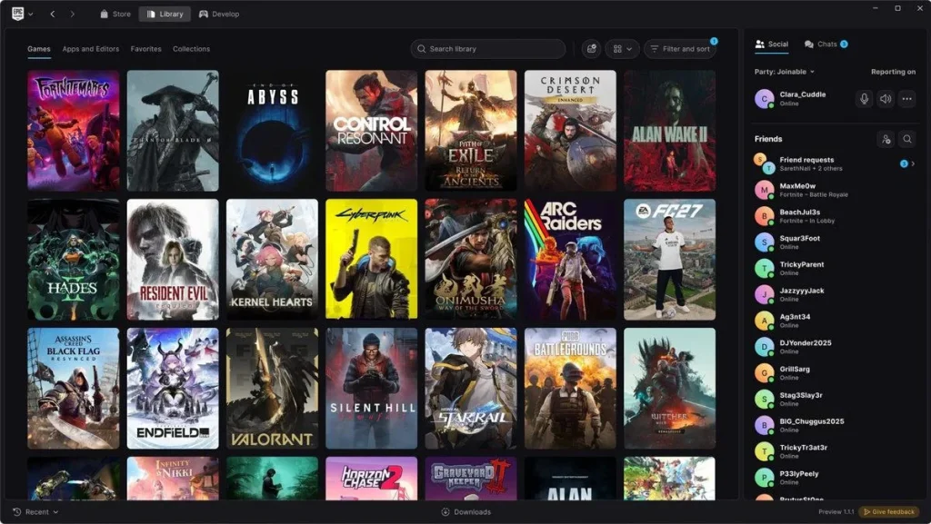 Epic Games, Yenilenen Başlatıcısını Resmen Yayınladı: Steam'den %46 Daha Hızlı - www.gundemedair.com