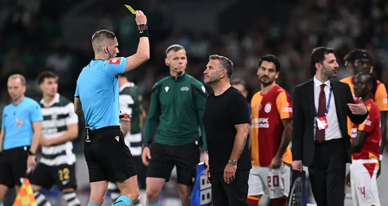 Galatasaray, Şampiyonlar Ligi’nde deplasmanda Sporting’e 3-1 mağlup oldu; hakem Eskas’ın kararları tartışma yarattı