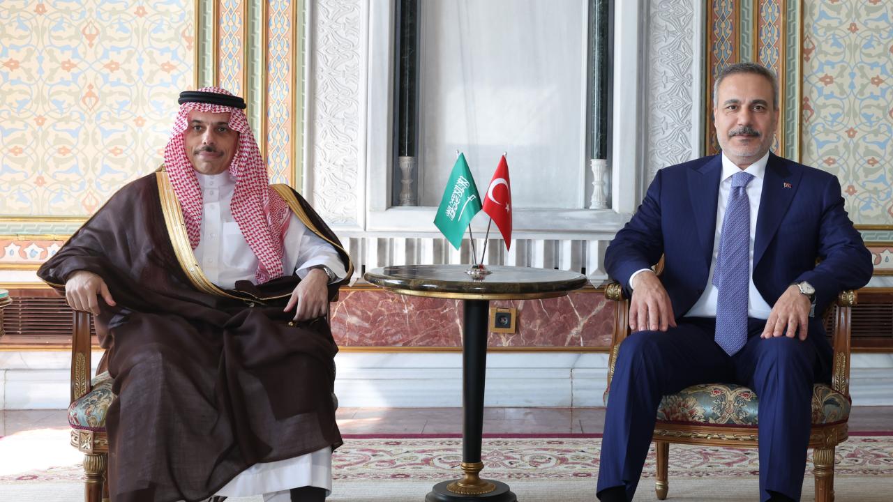 Hakan Fidan, Suudi mevkidaşı ile İstanbul’da bir araya geldi