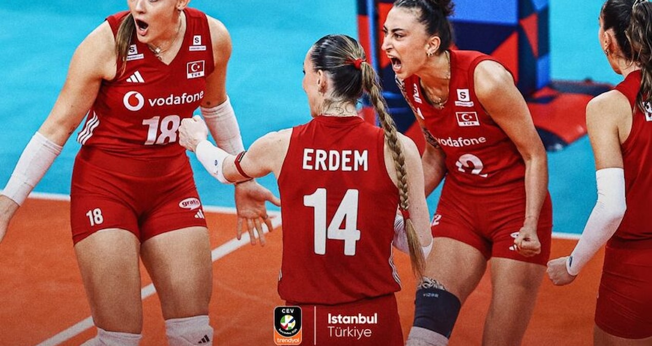 A Milli Kadın Voleybol Takımı çeyrek finale yükseldi