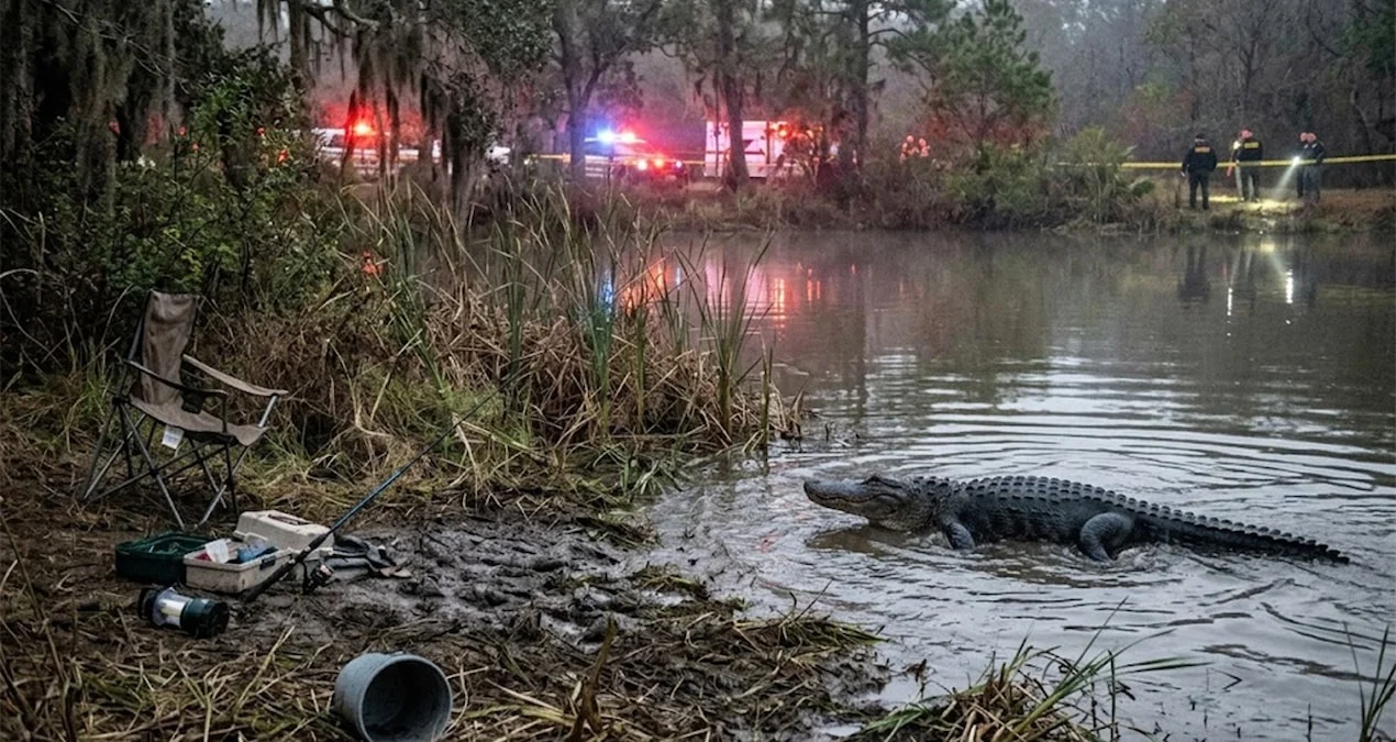 Florida'da gölet kenarında balık tutan 71 yaşındaki adam timsah saldırısında hayatını kaybetti - www.gundemedair.com