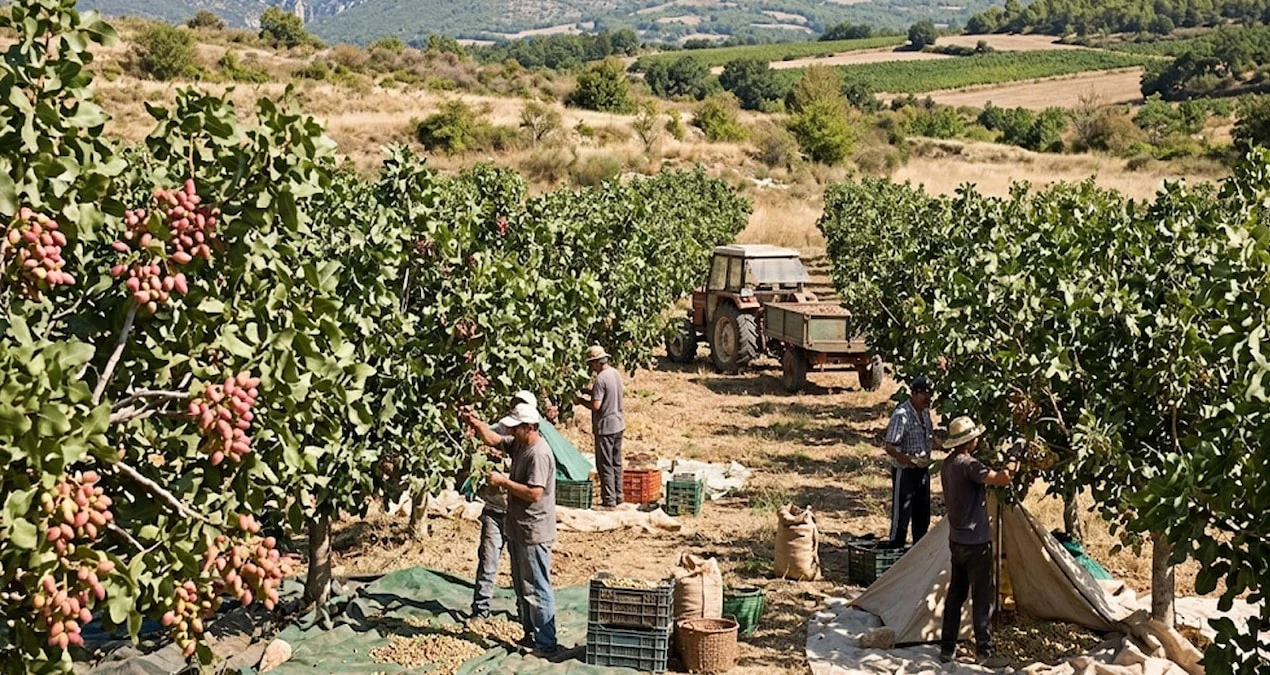 Fransa'da Şarap Üretimi Düşerken Çiftçiler Bağlarını Söküp Antep Fıstığı Dikiyor - www.gundemedair.com