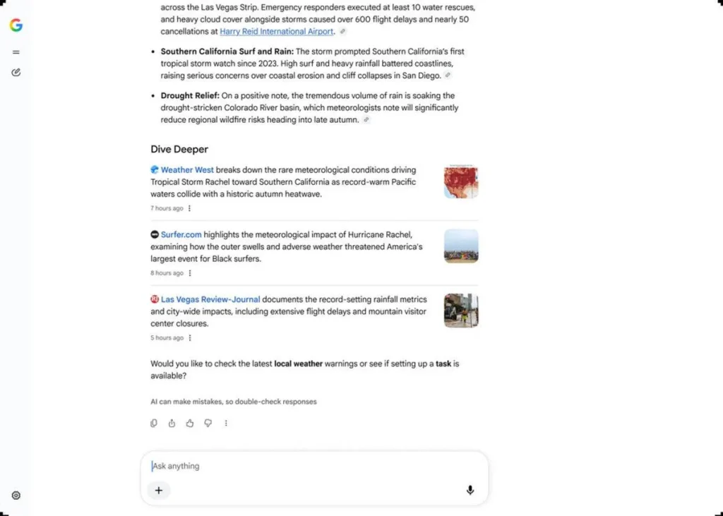 Google, yapay zekâ destekli arama sonuçlarında web sitelerine giden bağlantıları daha görünür hâle getiriyor - www.gundemedair.com