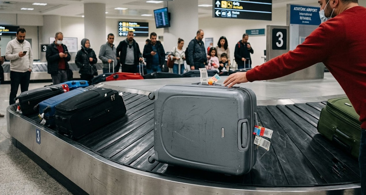 Ryanair’in bagaj karışıklığına karşı yolculara valizlerini ayırt edici hale getirmelerini önerdiği uyarı
