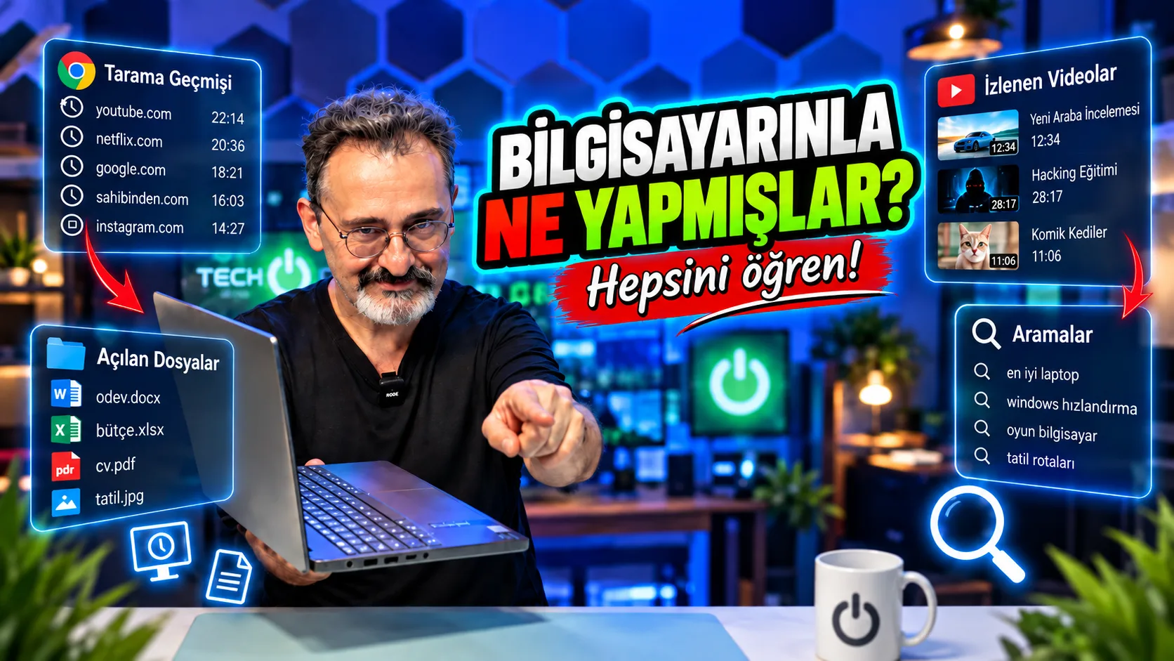 Windows’ta son kullanılan dosyalara hızlı erişim için “Recent” klasörü