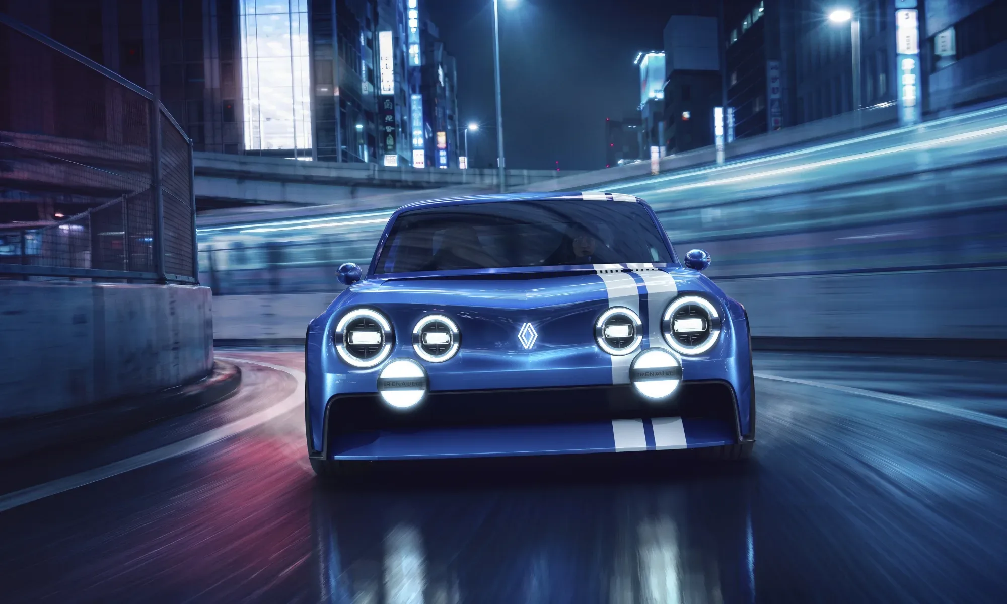Renault 8 Gordini Concept, elektrikli ralli otomobili olarak tanıtıldı