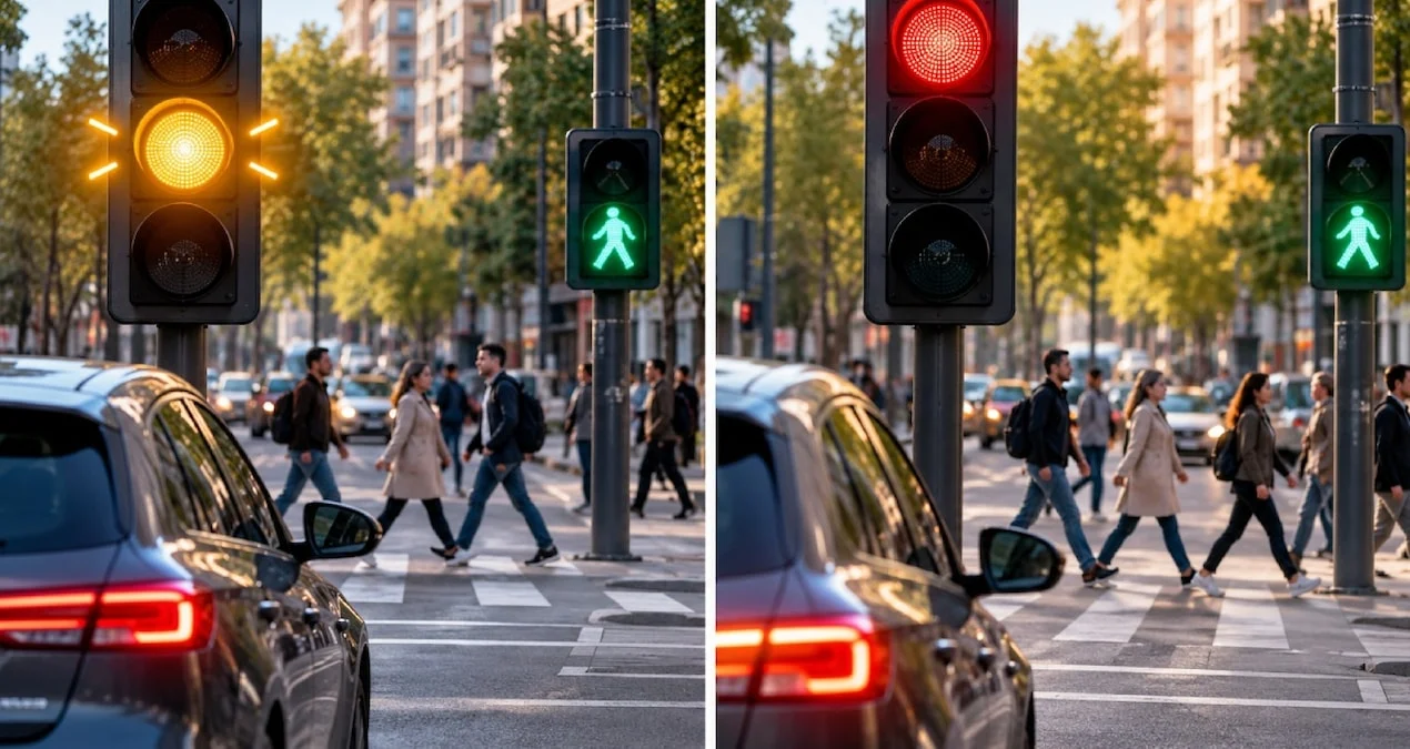 İspanya'da Trafik Işıkları Düzenlemesi: Sarı Işığın Kuralı Değişti - www.gundemedair.com