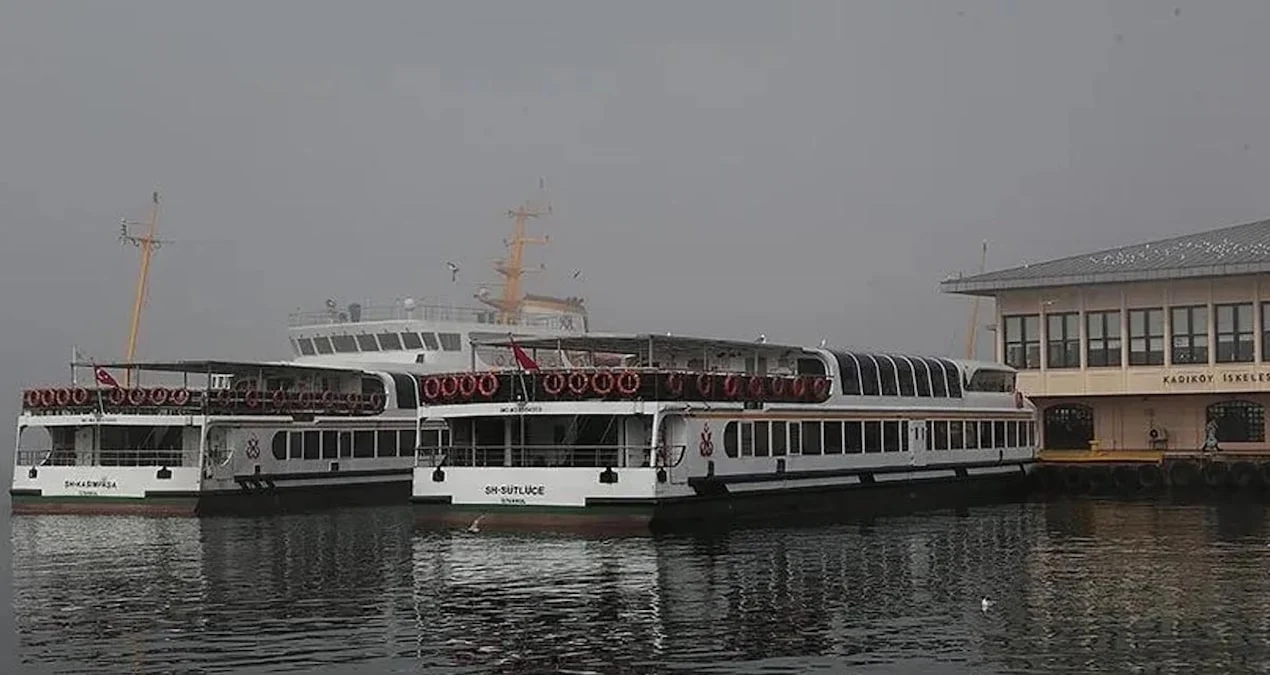 İstanbul'da bazı vapur seferleri iptal edildi - www.gundemedair.com