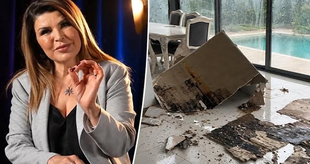 İstanbul'da Şiddetli Yağışlar, Ünlü Astrolog Nuray Sayarı'nın Villasına Zarar Verdi - www.gundemedair.com