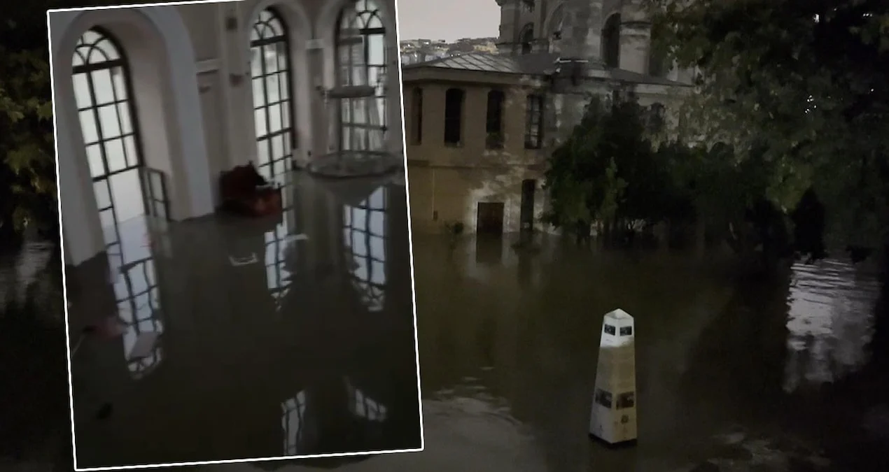 Kağıthane'de Tarihi Sadabad Camisi Taşkından Etkilendi - www.gundemedair.com