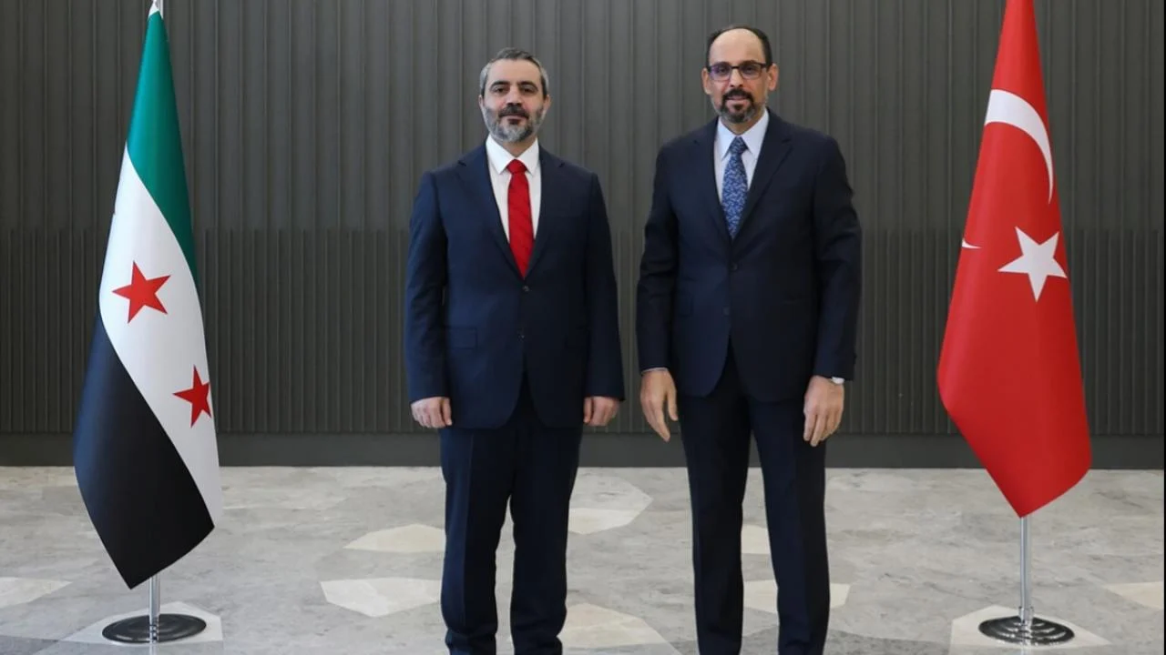 MİT Başkanı Kalın, Suriye Dışişleri Bakanı Şeybani ile görüştü