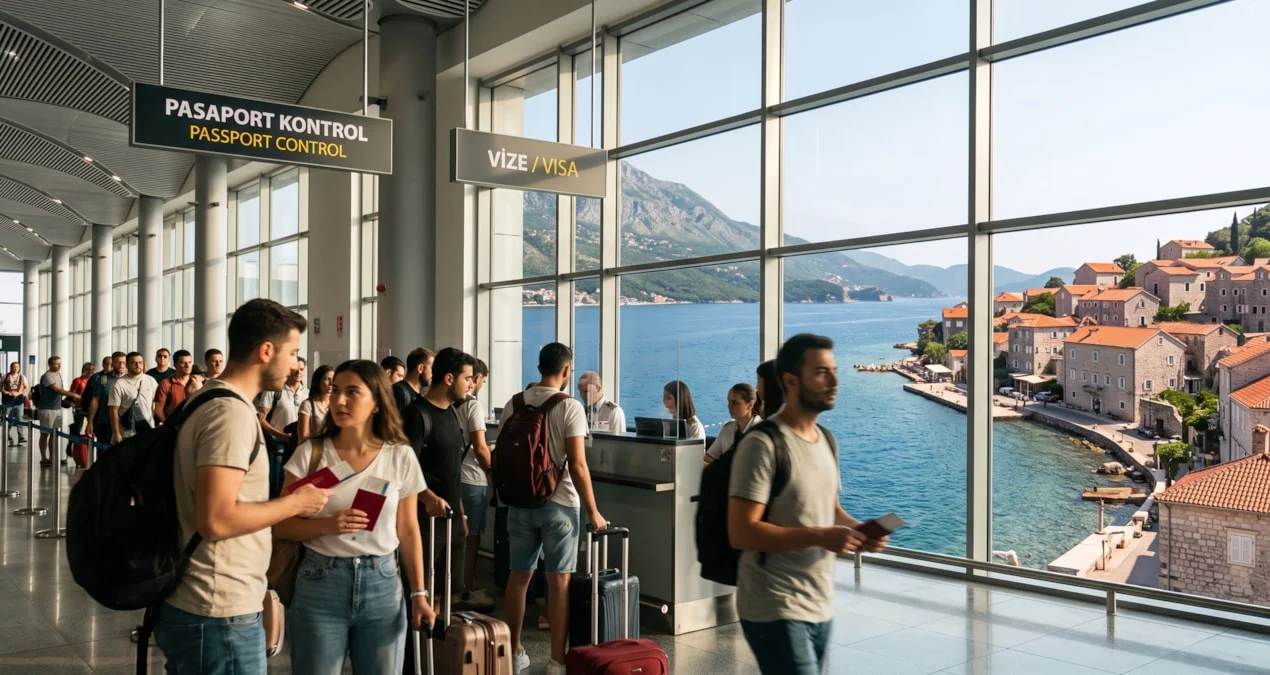 Karadağ, Türk Vatandaşlarına Vize Uygulamasına Başlıyor - www.gundemedair.com