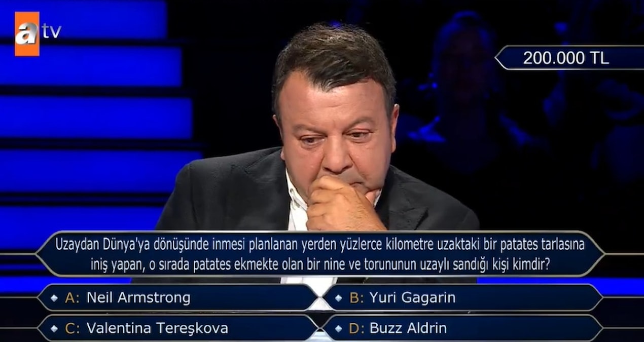 Kim Milyoner Olmak İster’de Oktay Kaynarca’nın sunduğu bölümde 200 bin TL kazanan yarışmacı