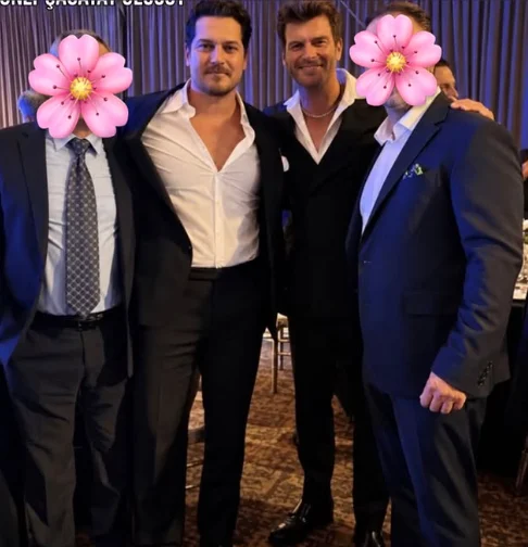 Kıvanç Tatlıtuğ ve Çağatay Ulusoy, Itır Esen ve Engin Aykanat'ın Düğününde Buluştu - www.gundemedair.com