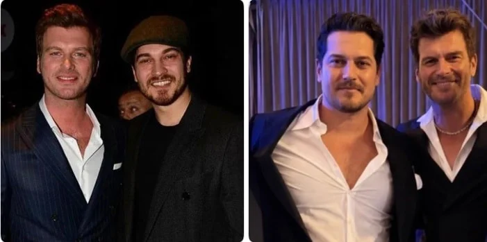 Kıvanç Tatlıtuğ ve Çağatay Ulusoy, Itır Esen ve Engin Aykanat'ın Düğününde Buluştu - www.gundemedair.com
