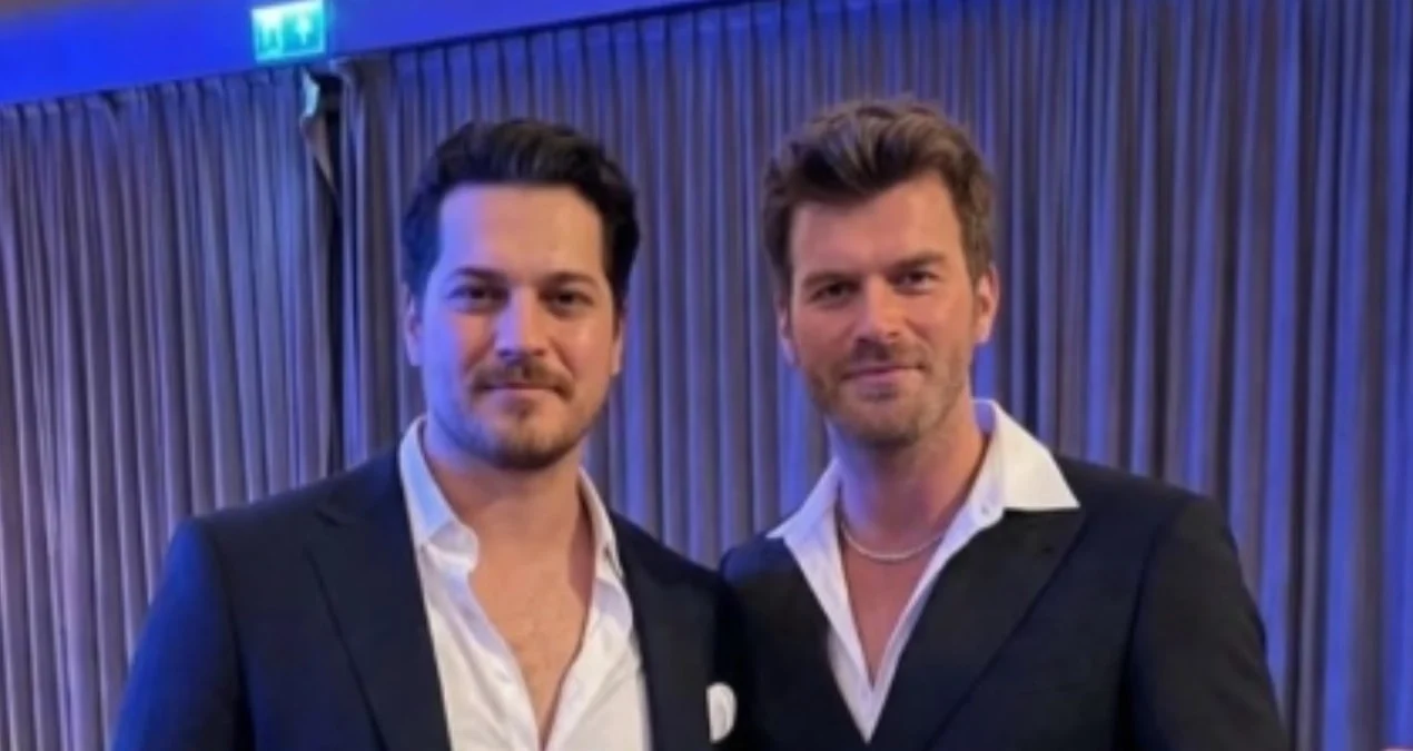 Kıvanç Tatlıtuğ ve Çağatay Ulusoy, Itır Esen ve Engin Aykanat'ın Düğününde Buluştu - www.gundemedair.com