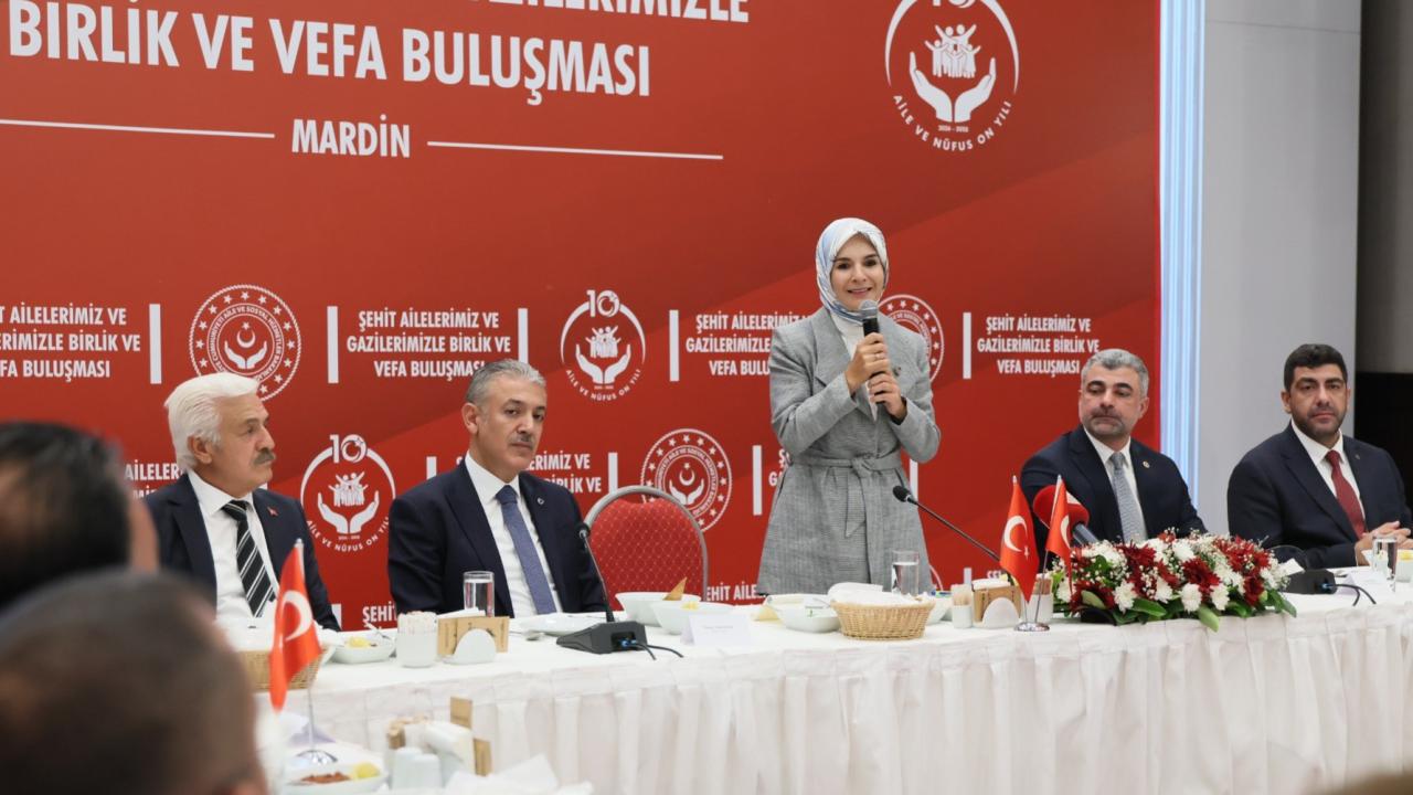 Mardin’de şehit aileleri ve gazilerle vefa buluşması gerçekleştirildi